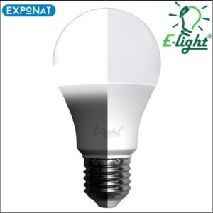 LED žarulja E-light A60 12W E27 6400K Day-Night sensor