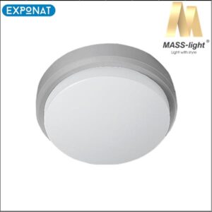 LED plafonjera MASS-light CL ML09G-190Y 14W 4000K okrugla siva