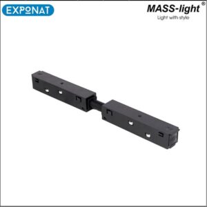 Konektor za tračnu rasvjetu MASS-light Magnetic "I" napojni crni