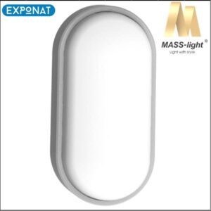 Vanjska zidna LED svjetiljka MASS-light WL ML-09G-210T 14W siva