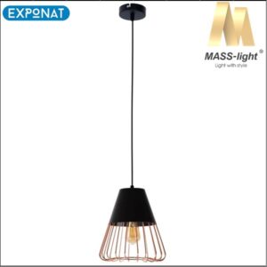 Visilica MASS-light Geneva ML-20180445P crna+bakar
