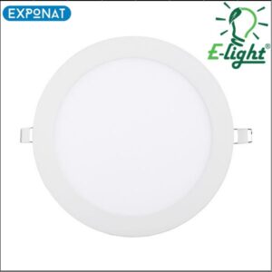 LED panel E-light 18W okrugli ugradni 3000K