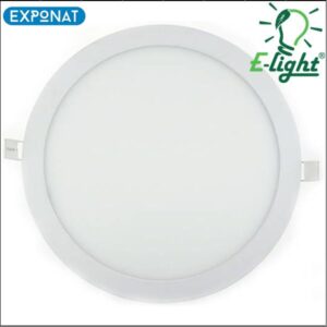 LED panel E-light 24W okrugli ugradni 4000K