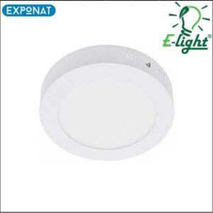 LED panel E-light 12W okrugli nadgradni 4000K
