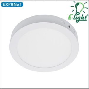 LED panel E-light 18W okrugli nadgradni 6500K