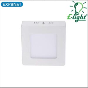 LED panel E-light 6W kvadratni nadgradni 3000K