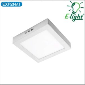 LED panel E-light 12W kvadratni nadgradni 4000K
