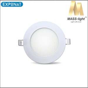 LED panel MASS-light Helios 6W okrugli ugradni 6000K