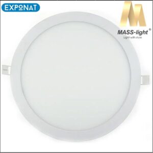 LED panel MASS-light Helios 24W okrugli ugradni 4000K