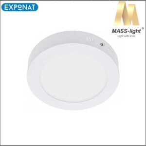 LED panel MASS-light Argos 12W okrugli nadgradni 3000K