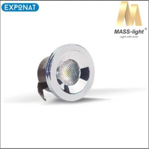 Downlight mini LED svjetiljka MASS-light Orion L9820 1W Chrome