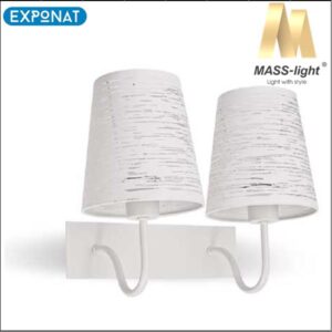 Zidna svjetiljka MASS-light Casablanca ML1809052B-02 bijela