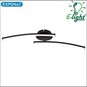 LED luster E-light Sao Paulo ML-0560B-02 12W crni