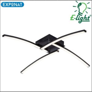 LED luster E-light Sao Paulo ML-0560B-04 24W Crni