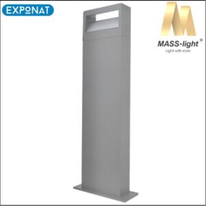 Vanjska stupna LED svjetiljka MASS-light C-1041H siva