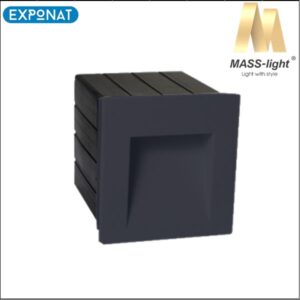 Vanjska zidna LED svjetiljka MASS-light Aspen 3W ML-135 4000K antracit