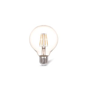 LED žarulja E-light filament G80 6W E27 3000K