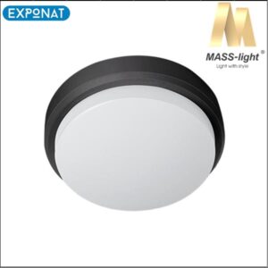 LED plafonjera MASS-light CL ML09G-190Y 14W 4000K okrugla crna