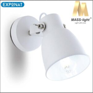 Zidna svjetiljka MASS-light Lennon bijela