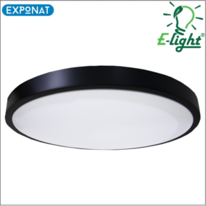 LED plafonjera E-light Arteya IP20 18W 3000K crna