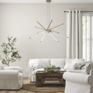 Visilica LED MSL Eleanor MSL-180114-12 70W zlatna