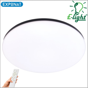 LED plafonjera E-light Aurora 18W crna