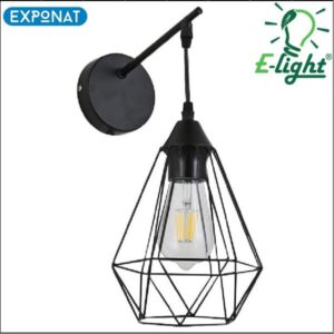 Zidna svjetiljka E-light Fedra EL-74549-1W crna
