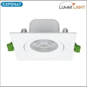 Downlight LED svjetiljka Lumia Light Kalos LU-KT3893-7W kvadratna bijela