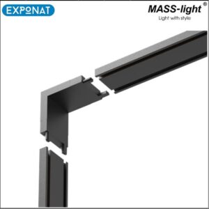 Konektor za tračnu rasvjetu Magnetic Ultra L strop-zid