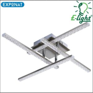 LED luster E-light Santos EL-164A-04 sivi