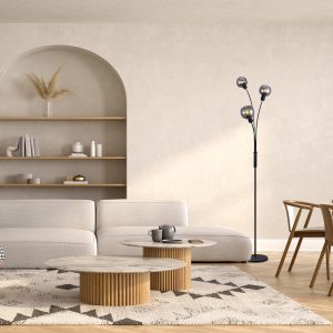 Podna svjetiljka MASS-light Berkley ML-13954-3F crna