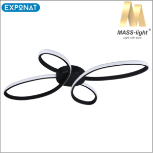 LED luster MASS-light Papillon ML-230802 28W Crni