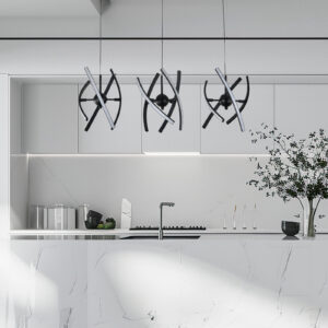 LED luster Melody ML99141B-3 45W 4000K crni