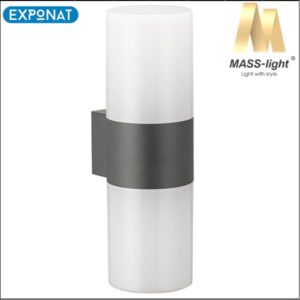 Vanjska zidna svjetiljka MASS-light Solis ML-0602-2W opal