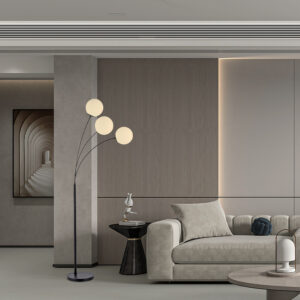 Podna svjetiljka MASS-light Perrotta ML-102-3F crna