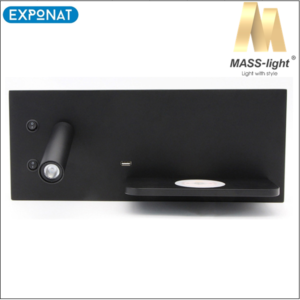 Zidna LED svjetiljka MASS-light Beckel ML-5825-3W+8W desna