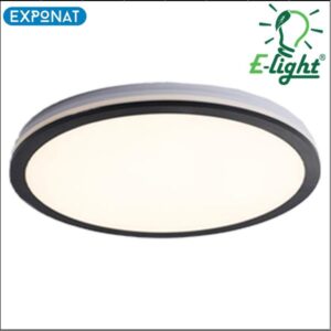 LED plafonjera E-light Violet EL-PB-2513 24W crna