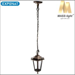Vanjska stropna svjetiljka MASS-light Wolton ML-1004 zlatna