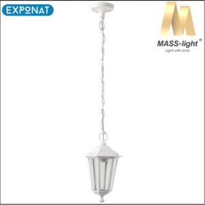Vanjska stropna svjetiljka MASS-light Wolton ML-1004 bijela