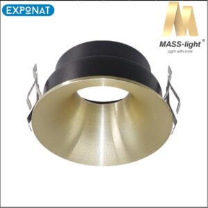 Downlight svjetiljka MASS-light Heggem ML-2160-01 zlatna
