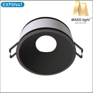 Downlight svjetiljka MASS-light Lasse ML-2161-01 crna