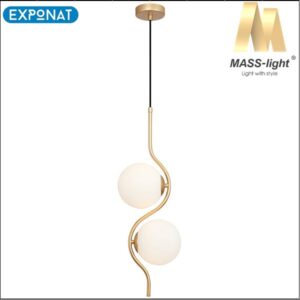 Visilica MASS-light Galloway ML-9340-2 zlatna
