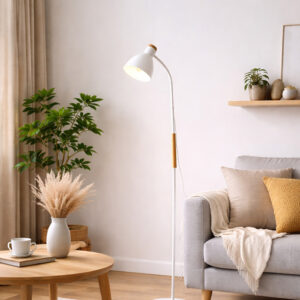 Podna svjetiljka E-light Locke EL-136-1F bijela