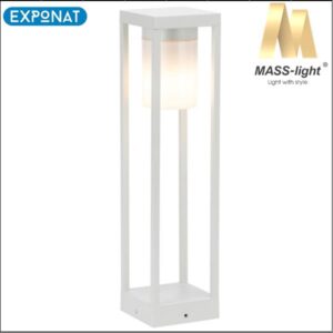 Vanjska stupna svjetiljka MASS-light Emmet ML-3704 bijela