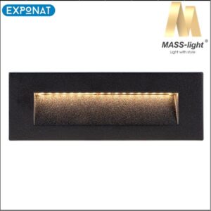 Vanjska zidna LED svjetiljka MASS-light Fulton ML-4501 crna