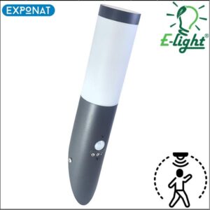 Vanjska zidna svjetiljka E-light Redmond EL-20111S-01W kosa  sa senzorom