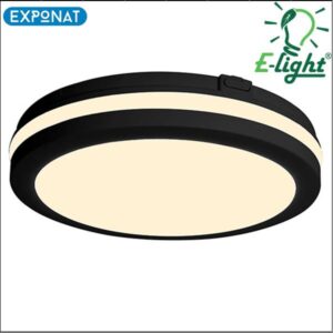 LED plafonjera E-light Kellie EL-1806 40W IP65 crna