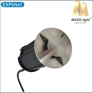 Vanjska ugradna LED svjetiljka MASS-light Bush ML-90713-1W četverostrana