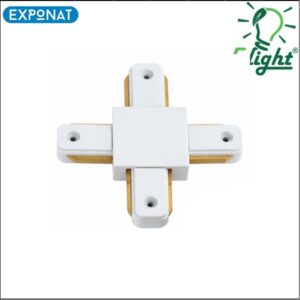 Konektor za tračnu rasvjetu E-light GU10 X bijeli