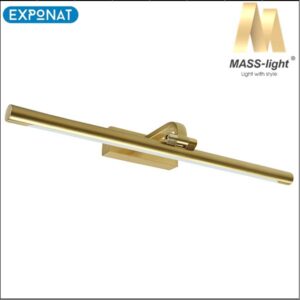 Zidna LED svjetiljka MASS-light Platt ML-02002M-58 14W zlatna
